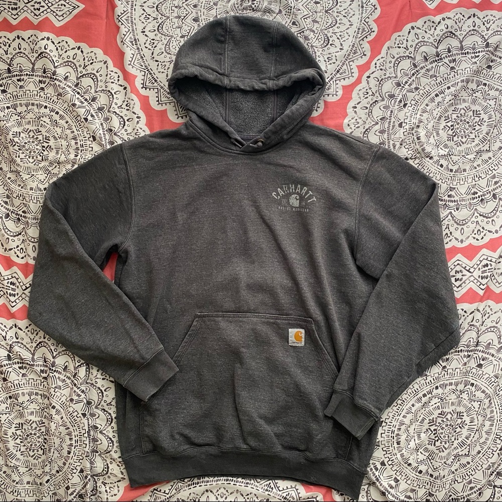 Charcoal Gray Carhartt Hoodie